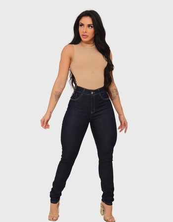imagem calças jeans salig feminina skinny - 01782